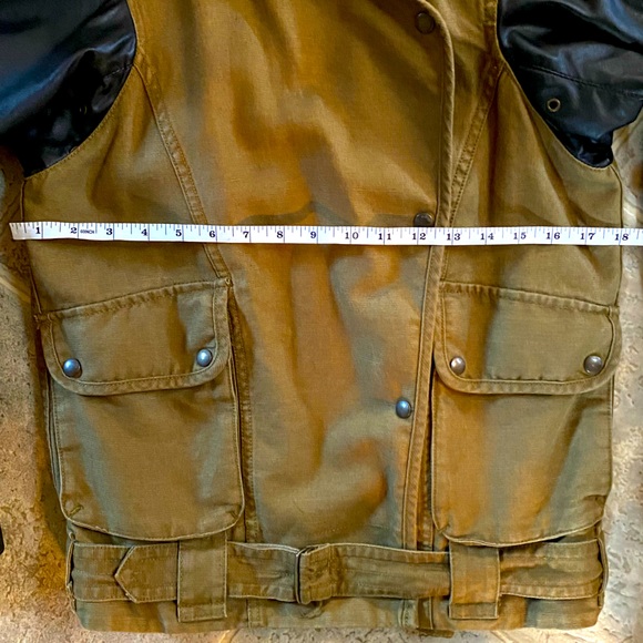 Wilfred Free Utility Jacket with Faux Leather Sleeves - Picture 6 of 6